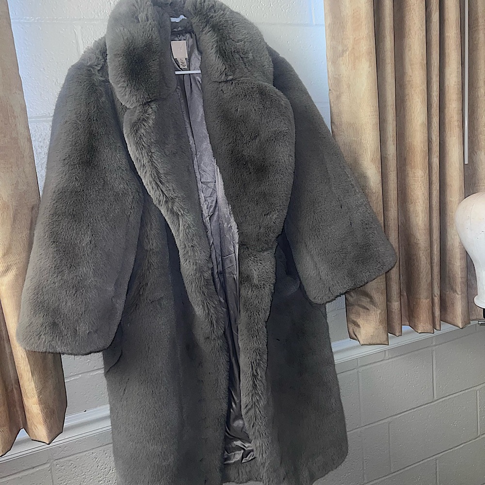 Faux Fur Coat